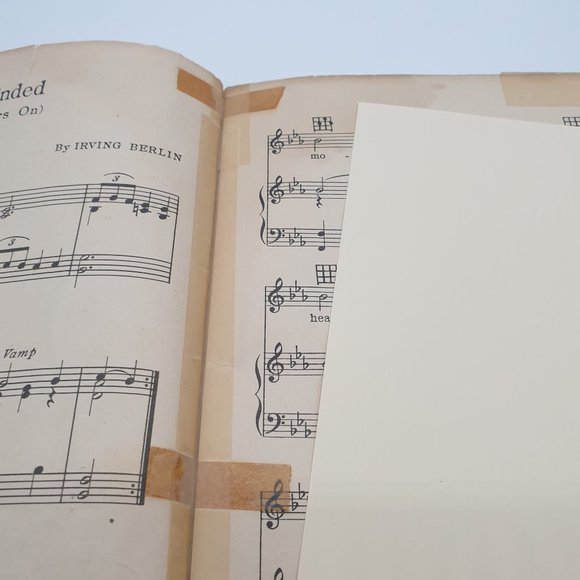 Vintage Sheet Music 1927 The Song Is Ended But The Melody Lingers On Piano - Picture 4 of 6